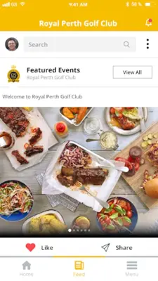 Royal Perth Golf Club android App screenshot 1